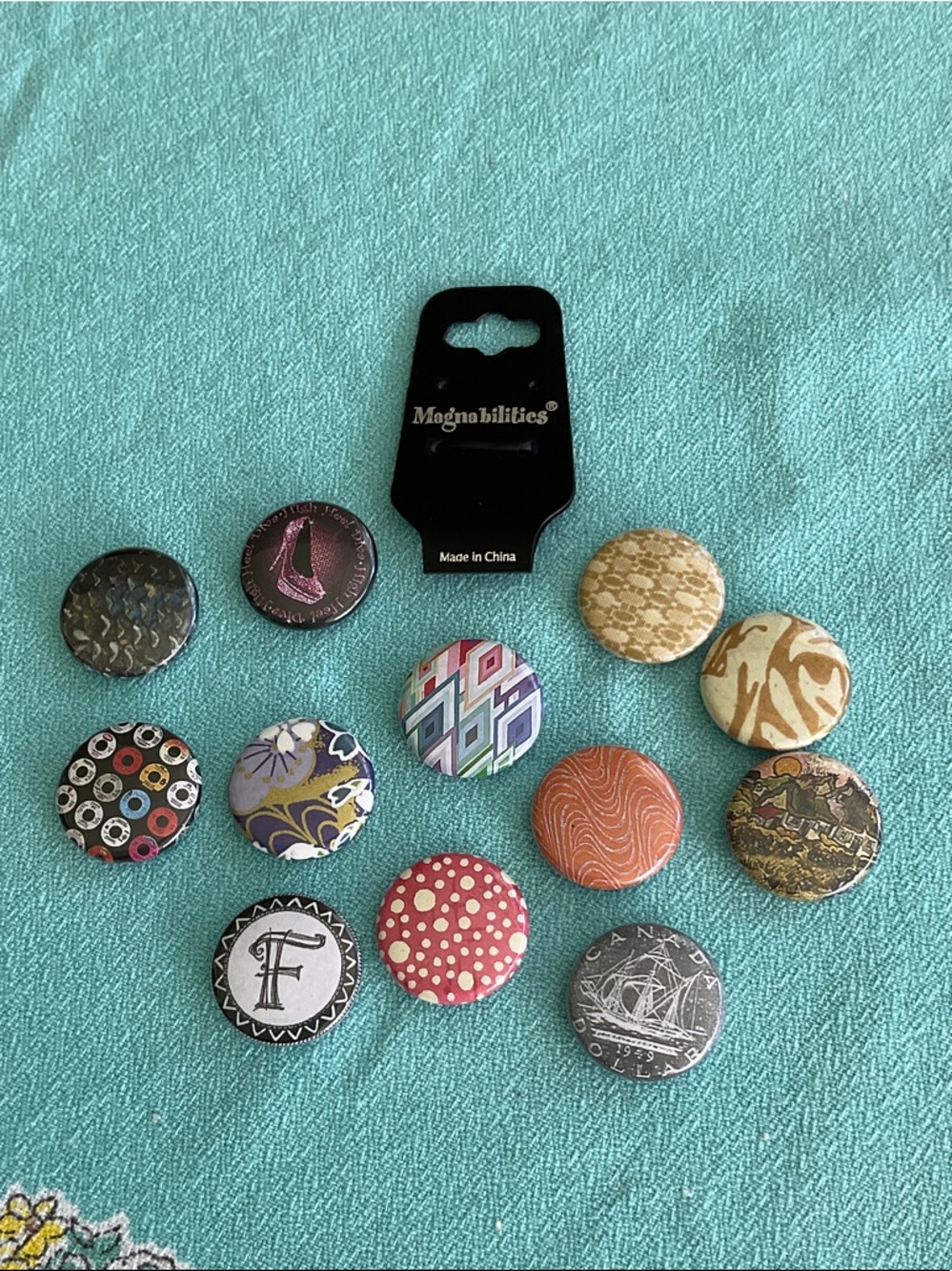 Magnabilities, magnet charms for necklace